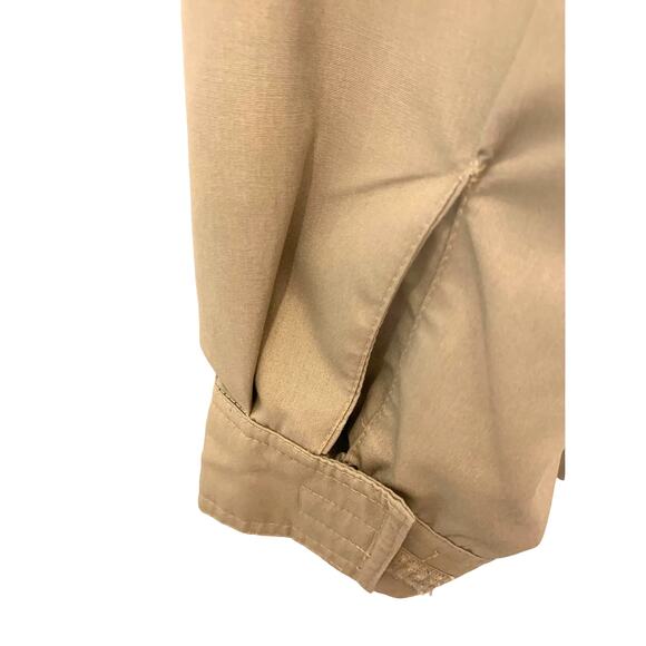 London Fog Bomber Jacket 40L Mens Gray Rain Removable Plaid Flannel Lining Zip - Picture 12 of 14